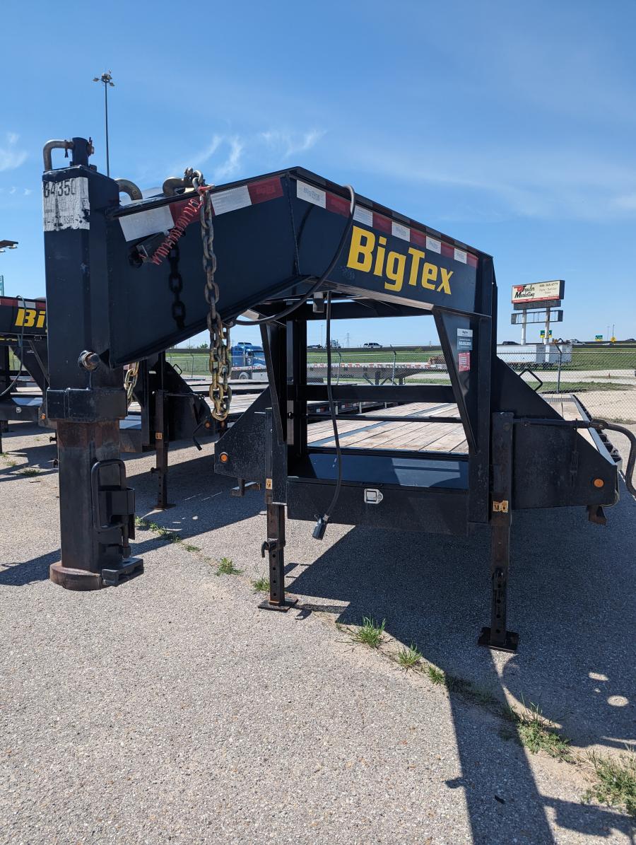 Used 2020 Big Tex: 22GN-40 Straight Deck Dual Tandem 10K Gooseneck Image 0
