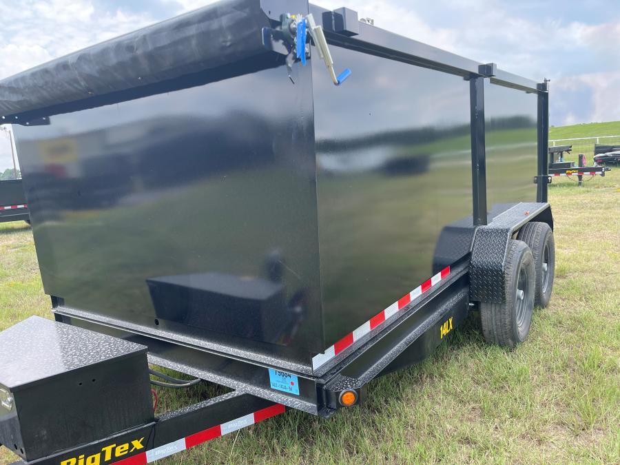 Big Tex 14LX, Dump, 83" x 14', 14K, 4' Sides Image 0