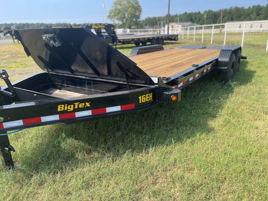 Big Tex 16EH, Equipment, 83" X 22', 17.5K, Dovetail, Mega Ramps, X-Series Image 2
