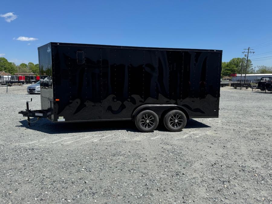 RS71 ENCL 7X16 7K TA BLACK RAMP DOOR 7 BLK OUT ROCK SOLID Image 1