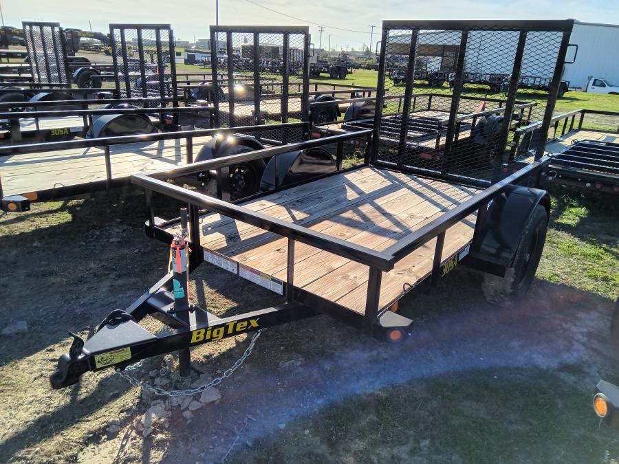 Big Tex 30SA 2,995# SA UTL 60"x8 4RG SPMT BLACK Image 1