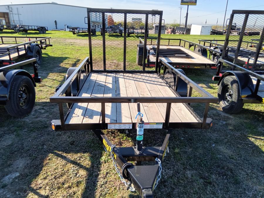 Big Tex 30SA 2,995# SA UTL 60"x8 4RG SPMT BLACK Image 2