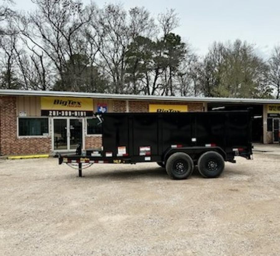 Big Tex 14LP, Dump, 83" x 14', 14K, 4' Sides Image 2