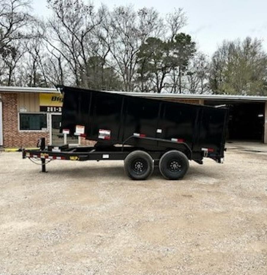 Big Tex 14LP, Dump, 83" x 14', 14K, 4' Sides Image 3