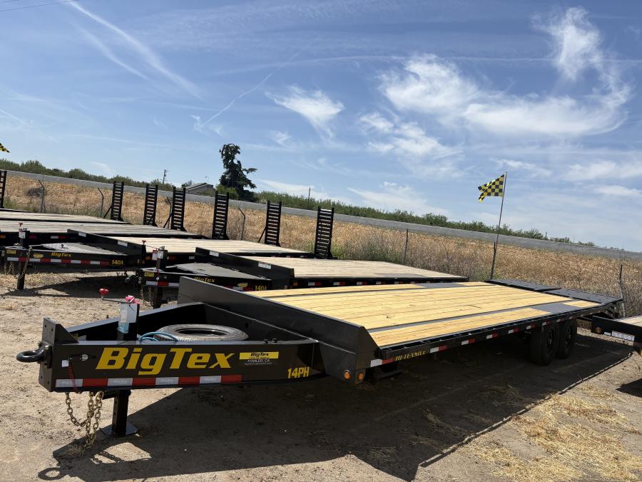 Big Tex 14PH, Pintle, 102″ x 25′, 15.9K, Dovetail, Mega Ramps image 0