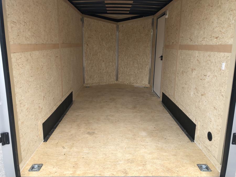 RC Trailers RDLX 7x14 tandem-axle wedge enclosed trailer, 7' interior height, ramp door, screwless Image 5