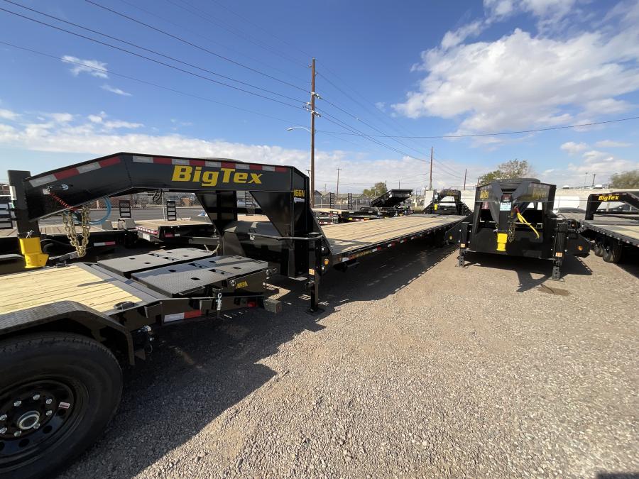 Big Tex 16GN, Gooseneck, 102″ x 35′, 17.5K, Dovetail, Mega Ramps image 0