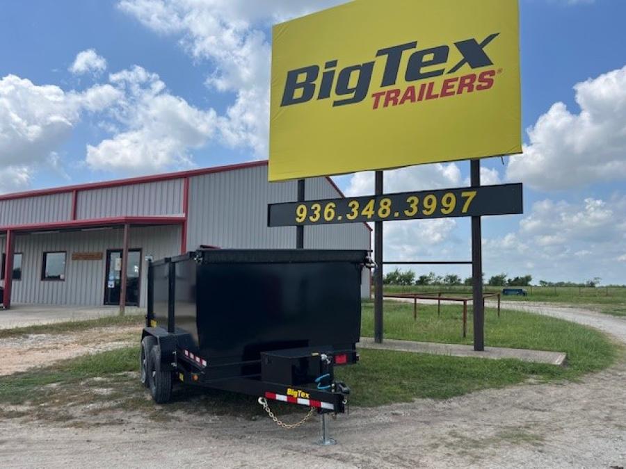 Big Tex 14LX 14K CHANNEL TAND DUMP 83″x12 4 SIDES, BLACK, 6SIR image 1