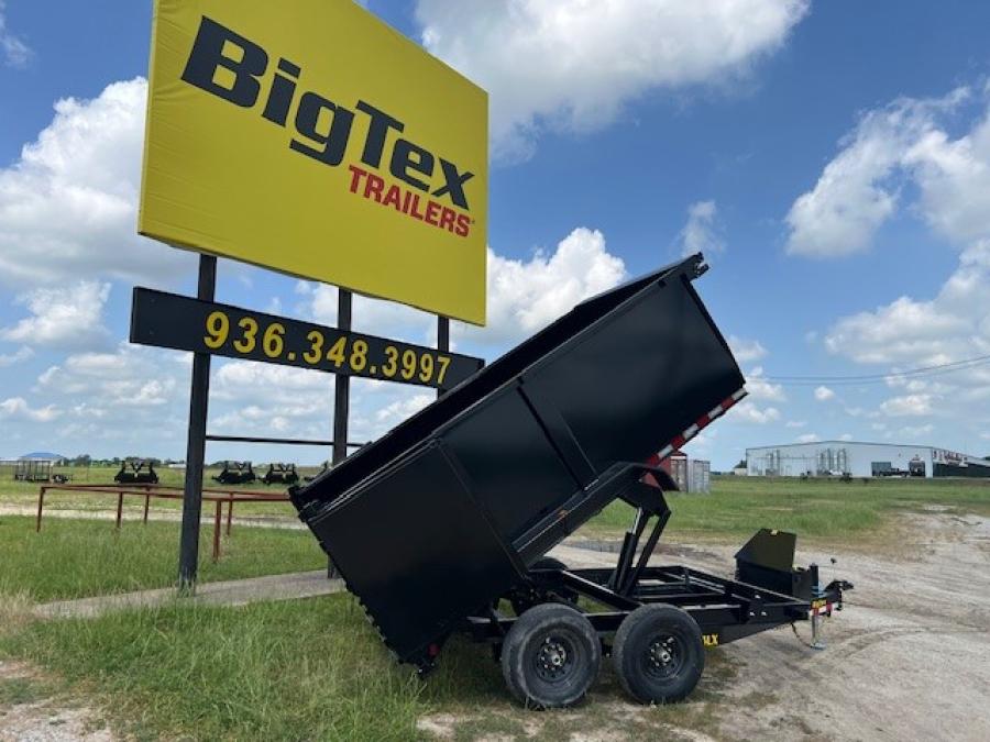 Big Tex 14LX 14K CHANNEL TAND DUMP 83″x12 4 SIDES, BLACK, 6SIR image 5