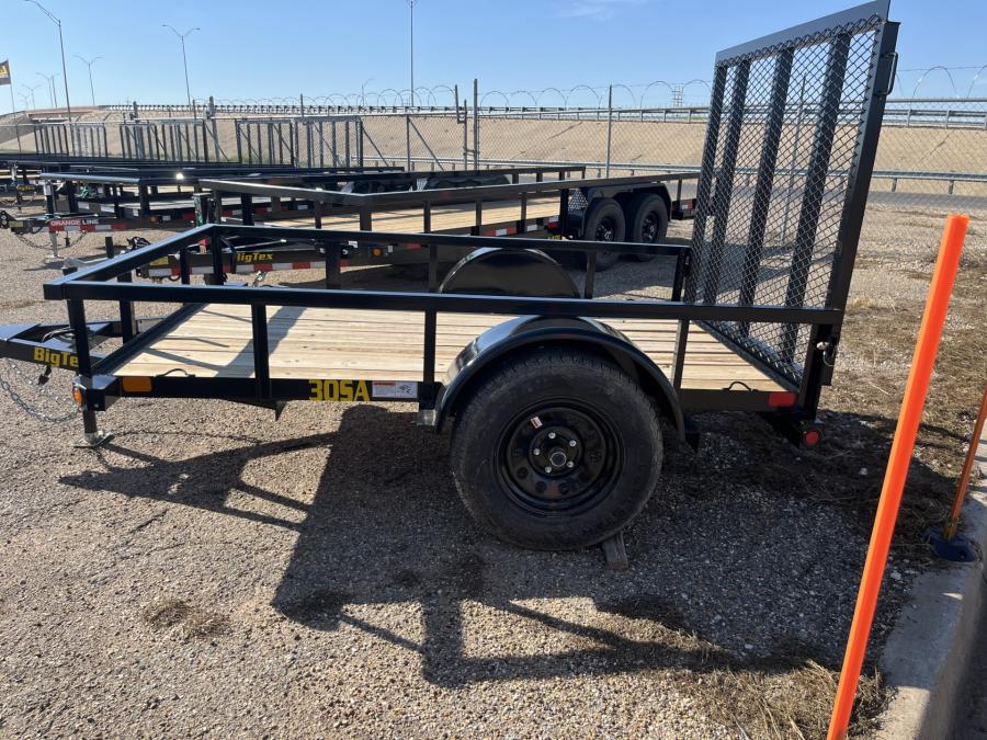 Big Tex 30SA 2,995# SA UTL 60″x8 4RG SPMT BLACK image 0