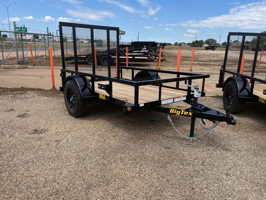 Big Tex 30SA 2,995# SA UTL 60″x8 4RG SPMT BLACK image 1