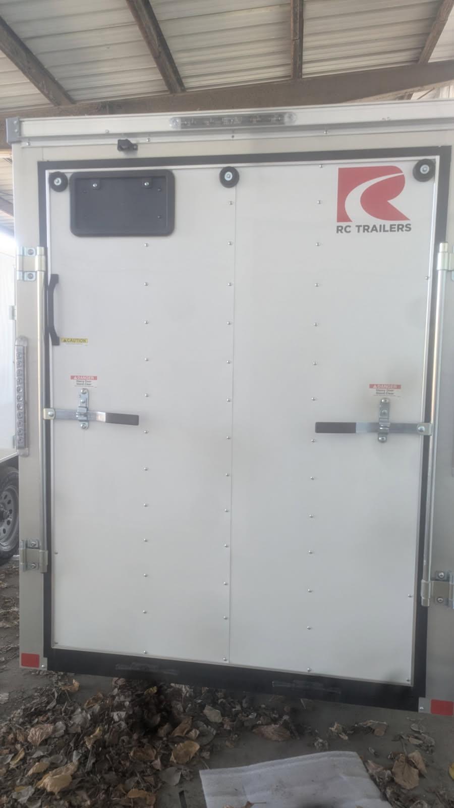 RWT5 RWT 5 x 10 SA FLAT TOP WEDGE ENCLOSED TRAILER BY RC Image 2