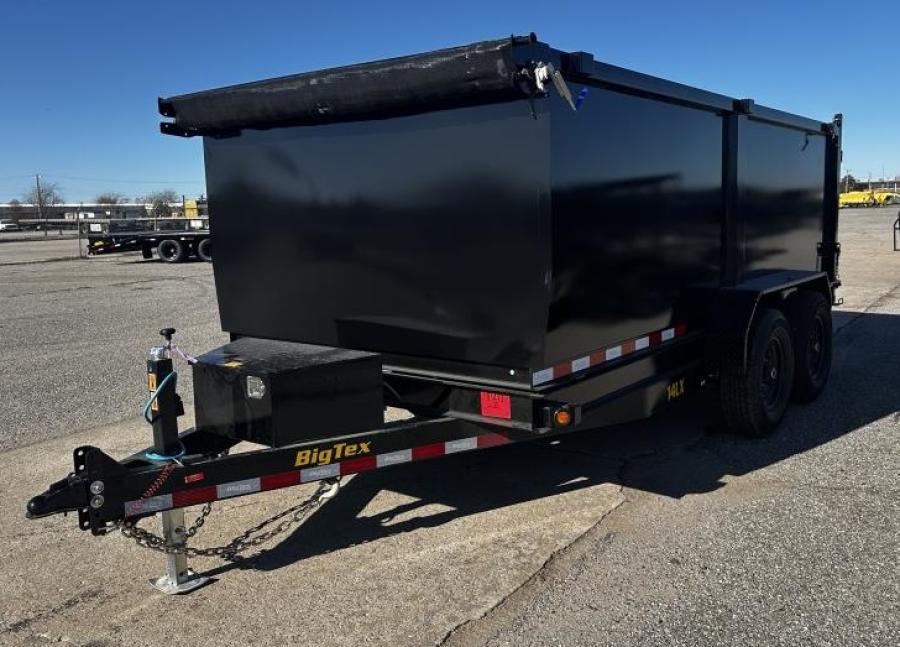 Big Tex 14LX, Dump, 83" x 14', 14K, 4' Sides Image 0