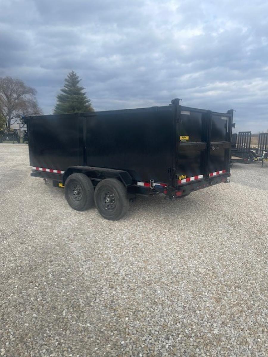 Big Tex 14LX, Dump, 83" x 14', 14K, 4' Sides Image 2