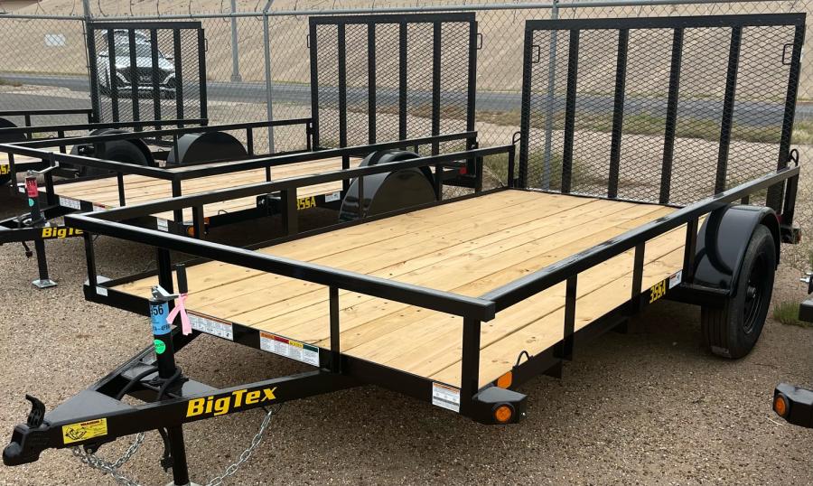 Big Tex 35SA 2,995# SA UTL 77"x14 BLACK Image 0