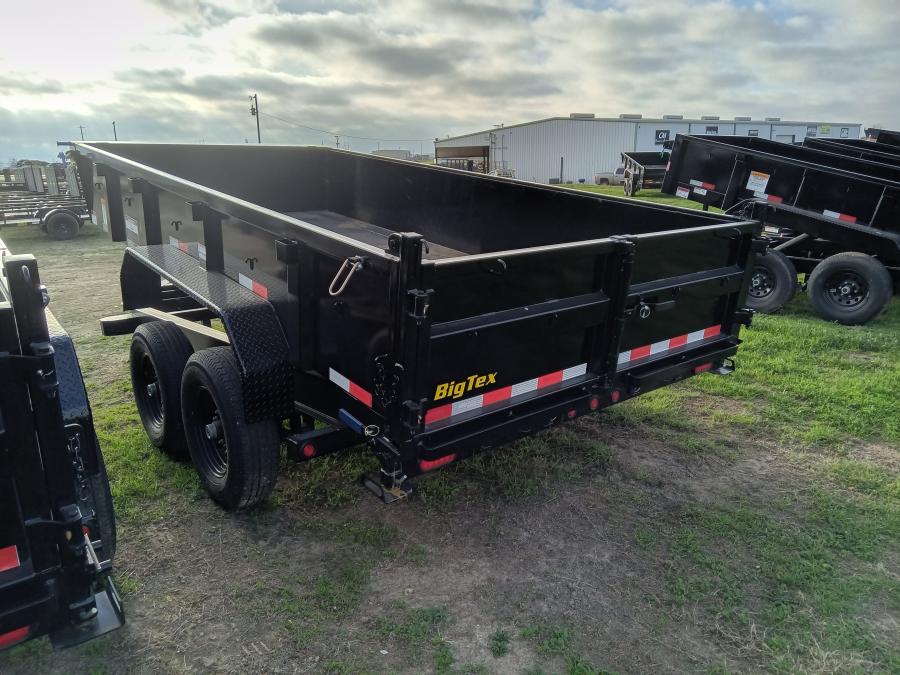 Big Tex 14LP, Dump, 83" x 14', 14K, 4' Sides Image 1