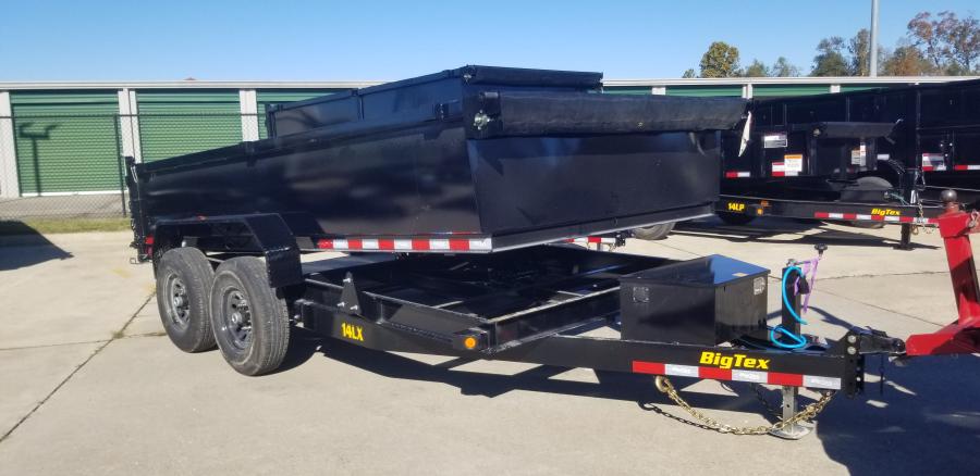 Big Tex 14LX, Dump, 83" x 14', 14K Image 2