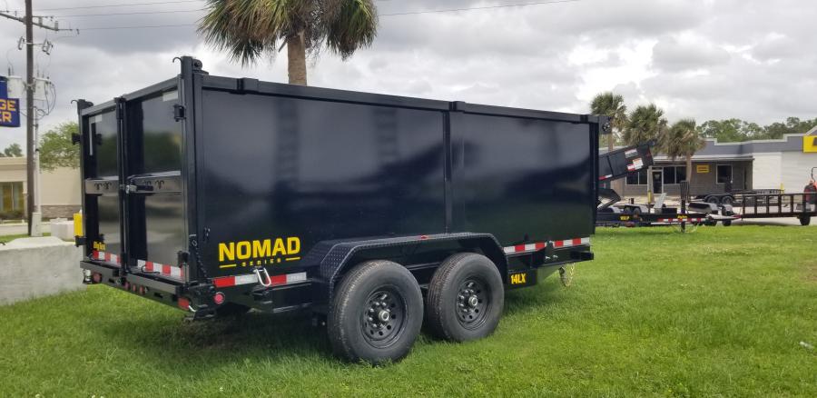 Big Tex 14LX, Dump, 83" x 14', 14K, 4' Sides Image 0