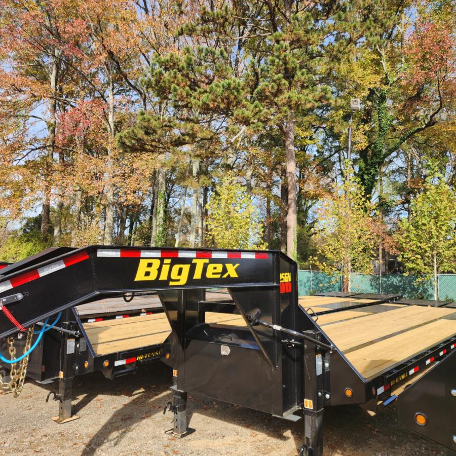 Big Tex 25GN, Gooseneck, 102" x 33', 25.9K, Dovetail, Mega Ramps Image 0