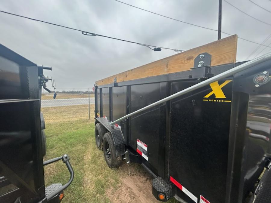 Big Tex 14XD 15.4K TAND XD DUMP 83″x16 6S 4 LADOS ALTOS, NEGRO Imagen 2