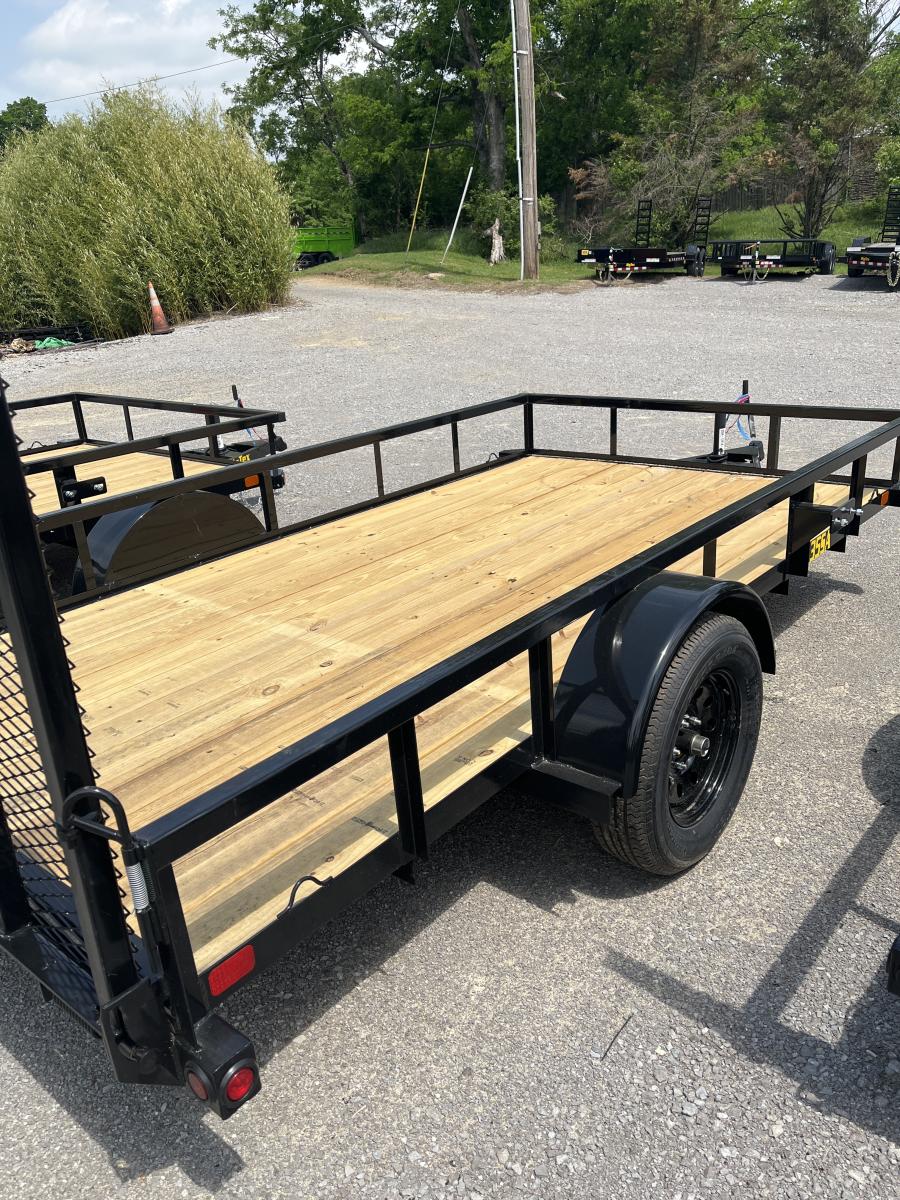 Big Tex 35SA 2,995# SA UTL 77"x12 BLACK Image 3