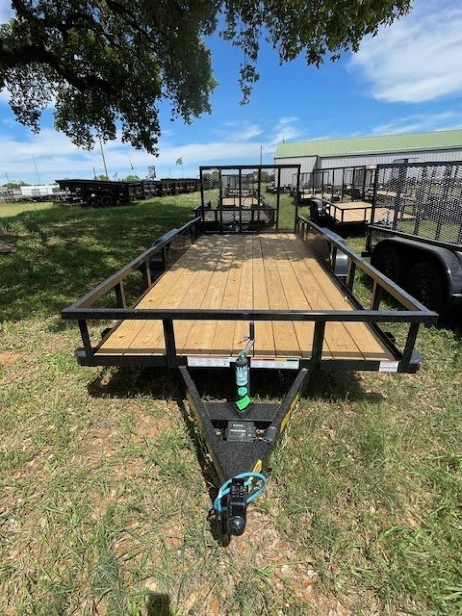 Big Tex 70PI 7K TAND SQ TU UTL 83"X20 BLK Image 0