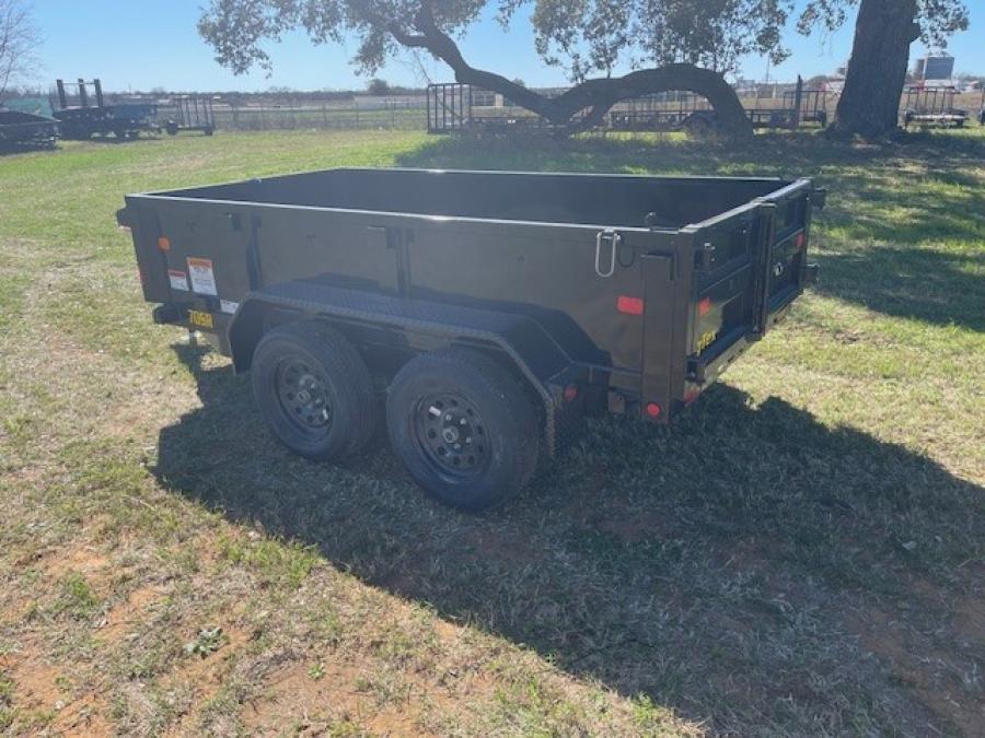 Big Tex 70SR, Dump, 60" x 10', 7K, Double Rear Doors Image 2