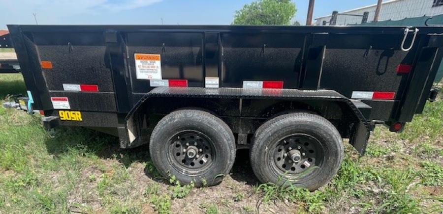 Big Tex 90SR, Dump, 72" x 10', 9.9K Image 2