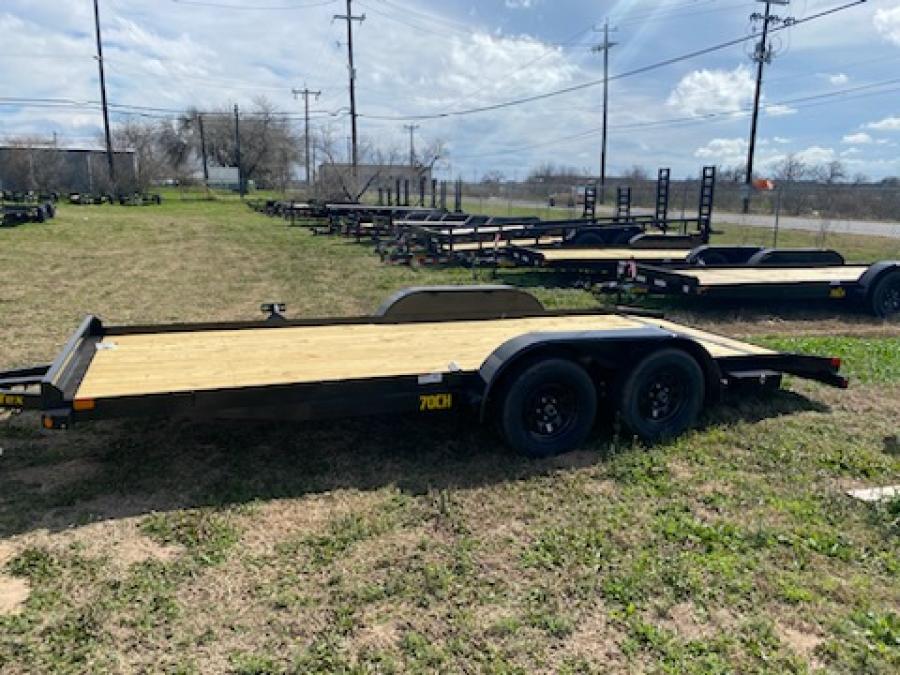 Big Tex 70CH, Car Hauler, 83" x 18', 7K, Dovetail Image 1