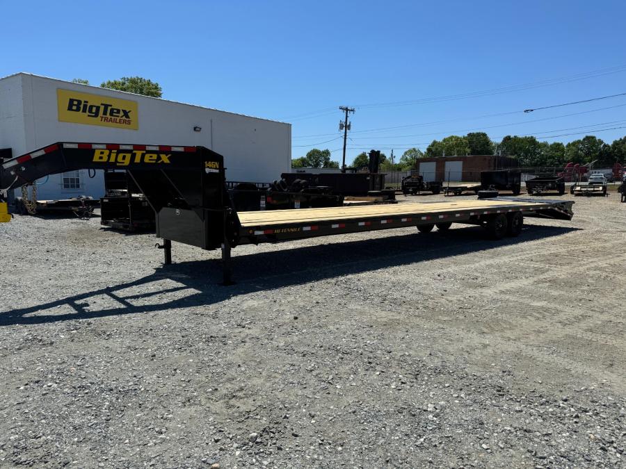 Big Tex 14GN, Gooseneck, 102" x 40', 15.9K, Dovetail, Mega Ramps Image 0