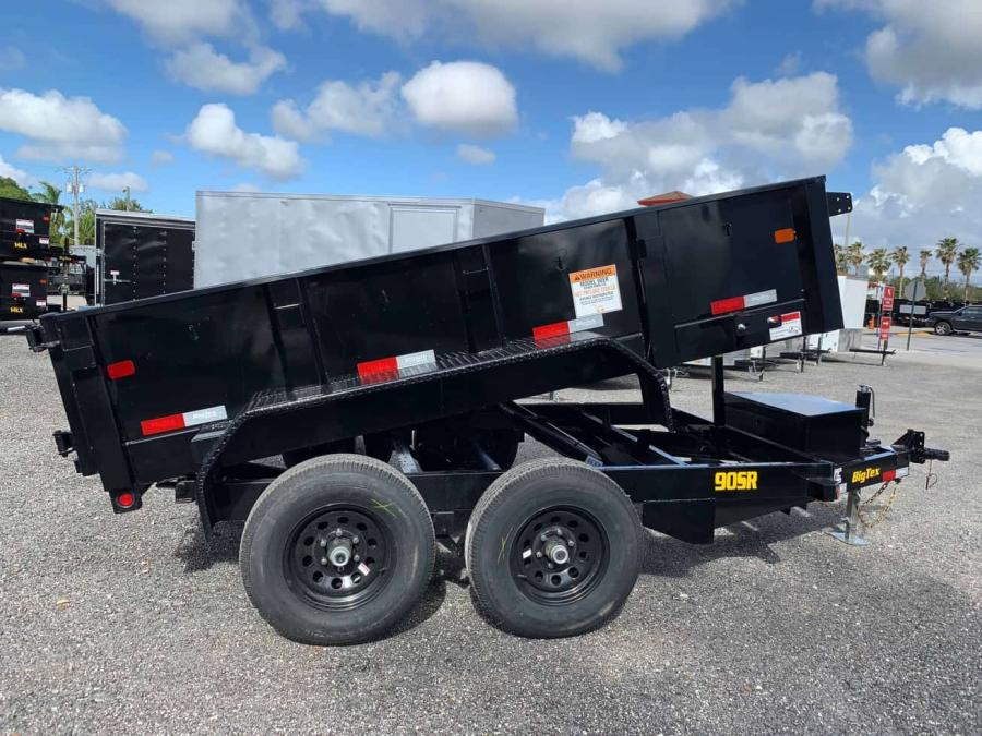 Big Tex 90SR, Dump, 72" x 10', 9.9K Image 0
