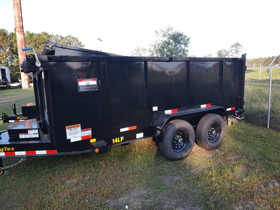 Big Tex 14LP, Dump, 83" x 14', 14K, 4' Sides Image 0