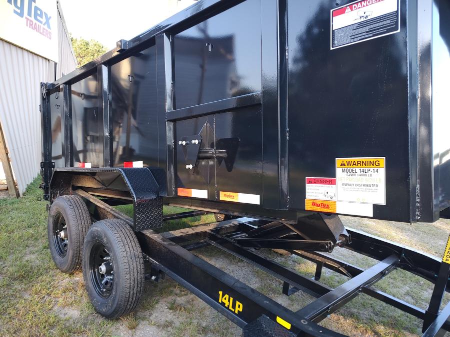 Big Tex 14LP, Dump, 83" x 14', 14K, 4' Sides Image 1