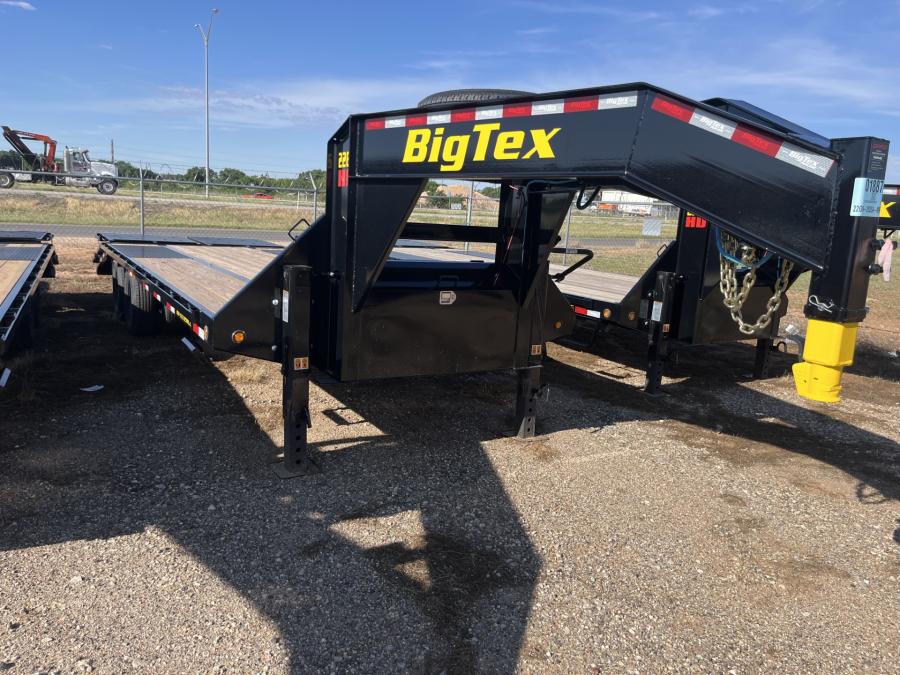 Big Tex 22GN, Gooseneck, 102" x 33', 23.9K, Dovetail, Mega Ramps Image 0
