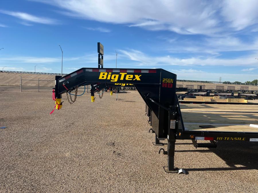 Big Tex 25GN, Gooseneck, 102" x 30', 25.9K, Dovetail, Mega Ramps Image 1