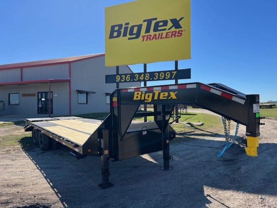 Big Tex 22GN, cuello de cisne, 102″ x 25′, 23.9K, cola de milano, Mega Ramps (Imagen 1)