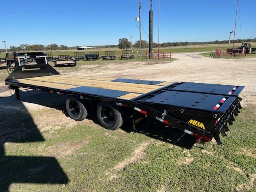 Big Tex 22GN, cuello de cisne, 102″ x 25′, 23.9K, cola de milano, Mega Ramps (Imagen 3)