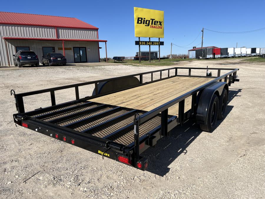 Big Tex 70PI 7K TAND SQ TU UTL 83"X20 BLK Image 4