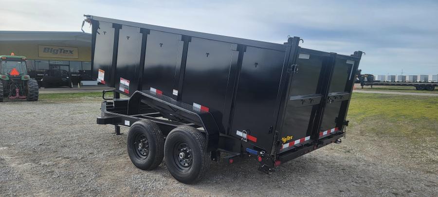 Big Tex 14LP, Dump, 83" x 12', 14K, 4' Sides Image 2