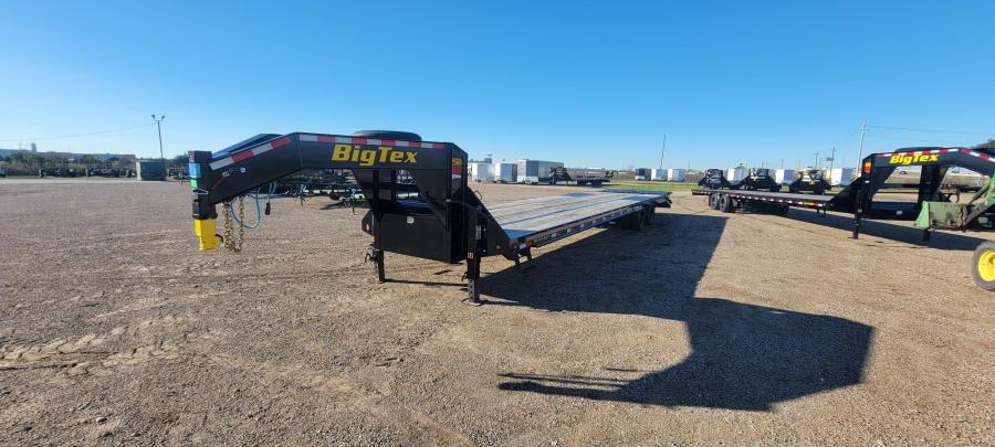 Big Tex 22GN, Gooseneck, 102" x 40', 23.9K, Dovetail, Mega Ramps Image 1