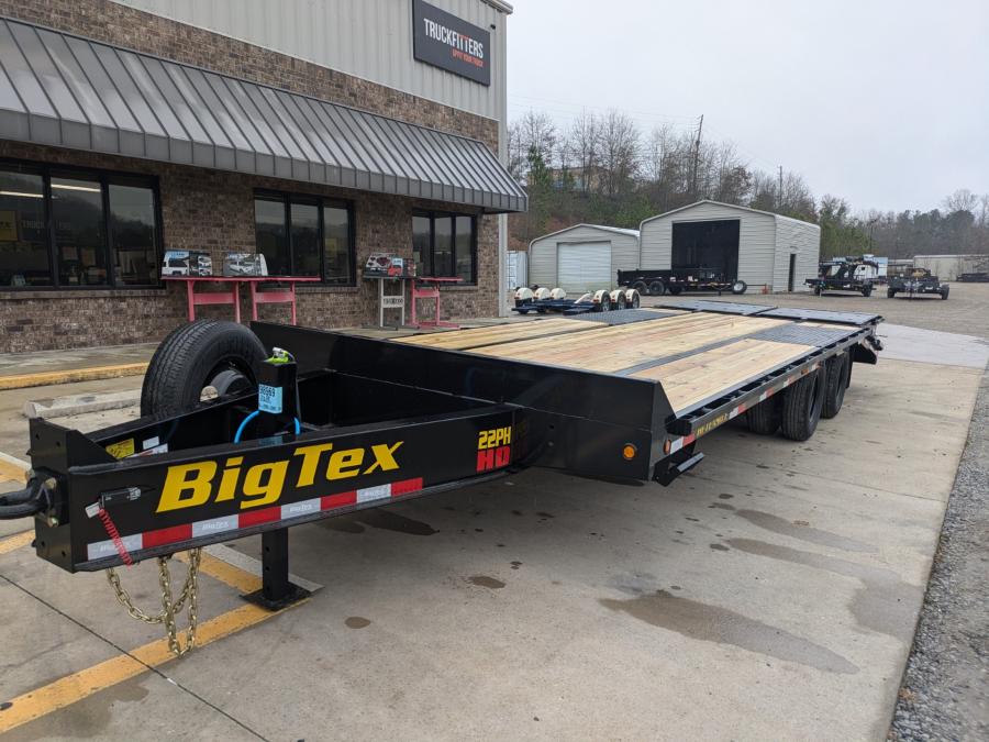 Big Tex 22PH, Pintle, 102″ x 25′, 23.9K, Dovetail, Mega Ramps image 0