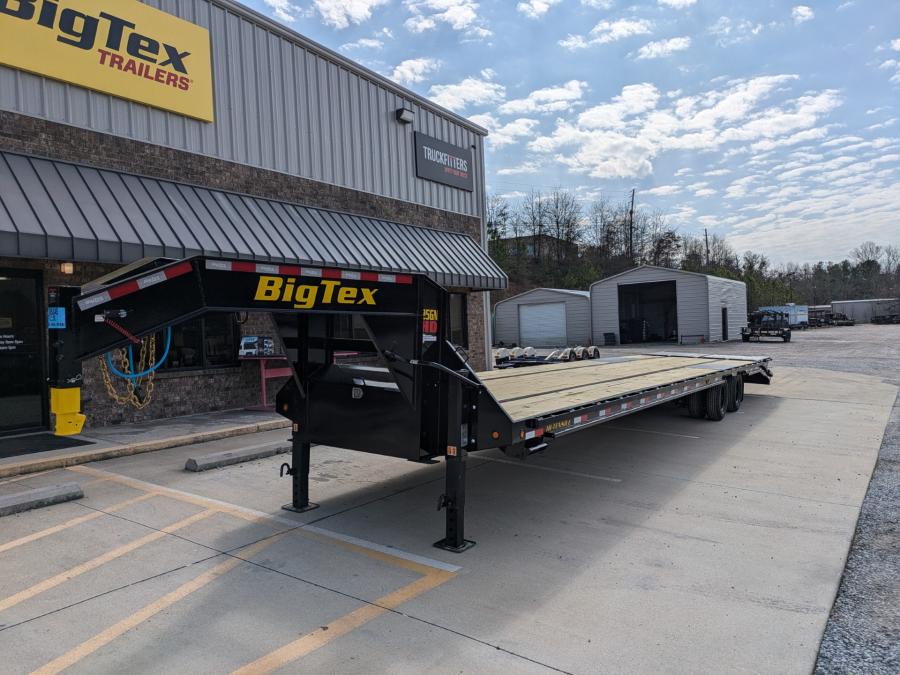 Big Tex 25GN, Gooseneck, 102" x 30', 25.9K, Dovetail, Mega Ramps Image 0
