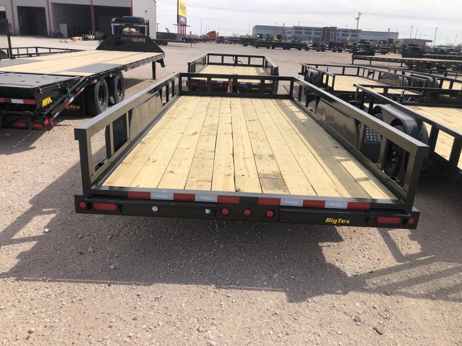 Big Tex 14PI, Utility, 83" x 20', 14K, 5' Stand Up Ramps Image 2