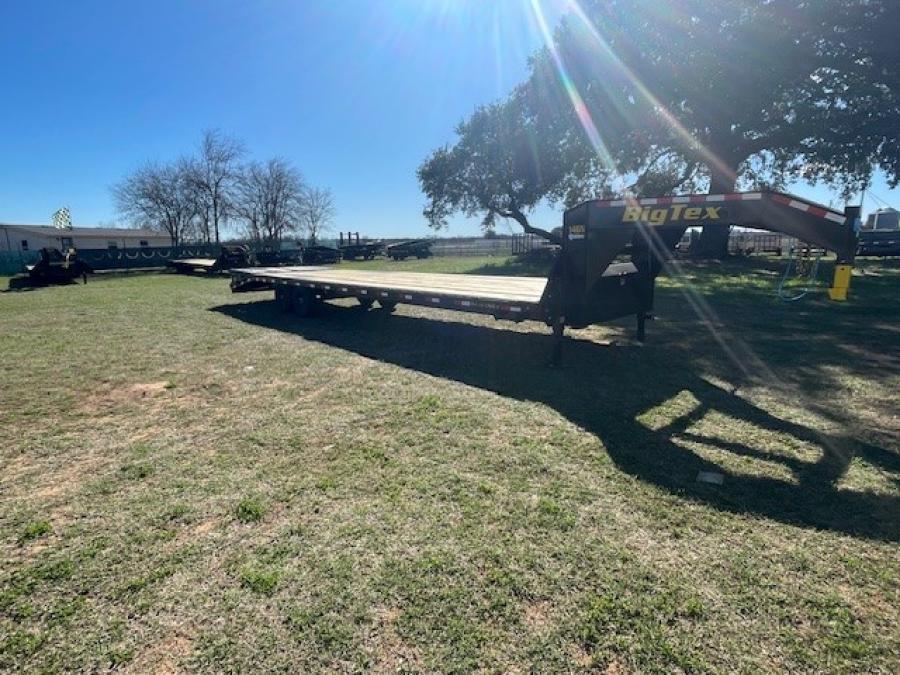 Big Tex 14GN, Gooseneck, 102" x 25', 15.9K, Dovetail, Mega Ramps Image 1
