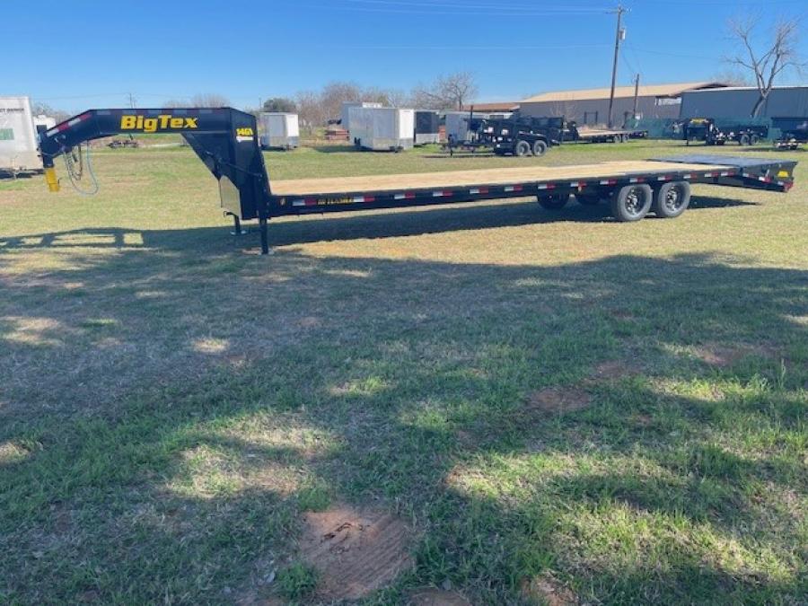 Big Tex 14GN, Gooseneck, 102" x 40', 15.9K, Dovetail, Mega Ramps Image 0
