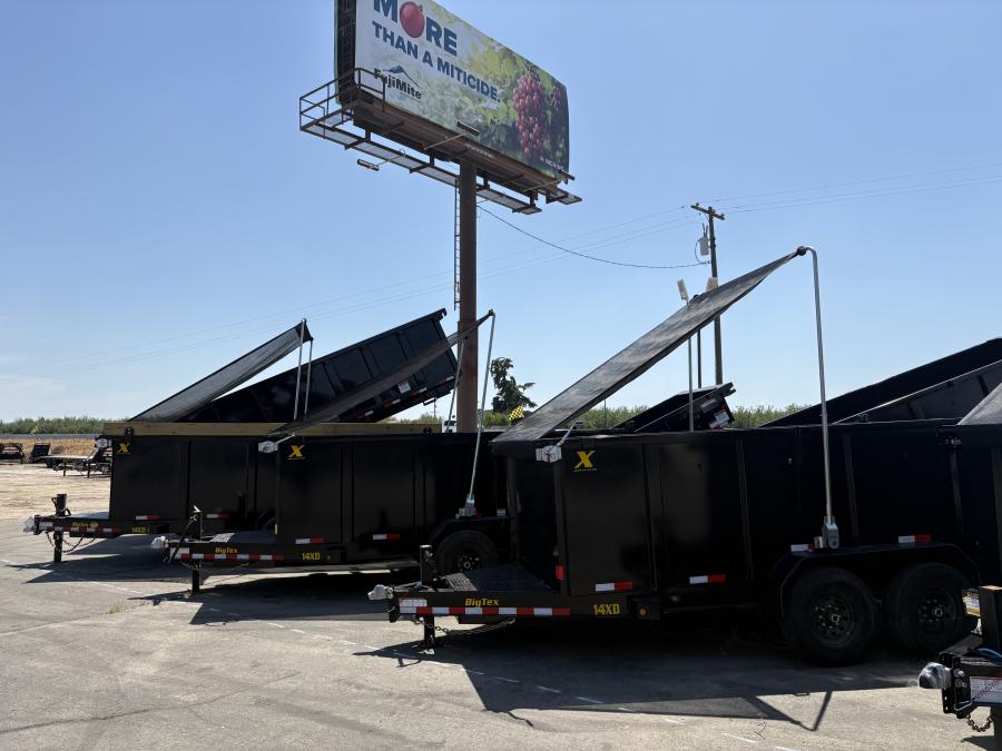 Big Tex 14XD, Dump, 83" x 14', 15.4K, 4' Sides, X-Series Image 1