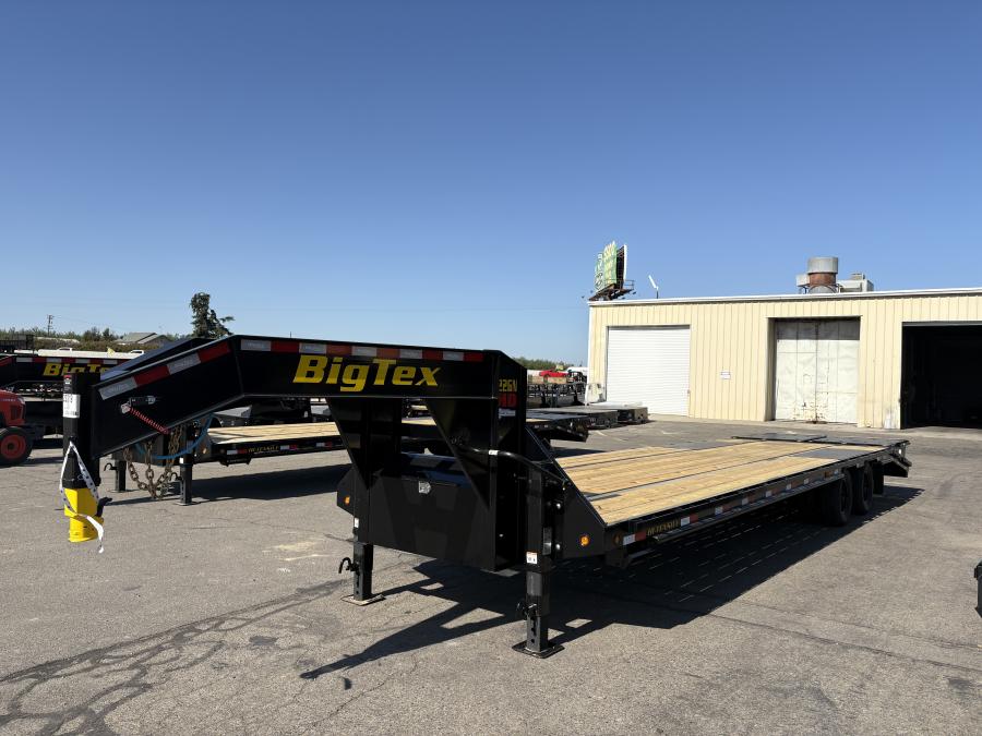 Big Tex 22GN, Gooseneck, 102" x 33', 23.9K, Dovetail, Mega Ramps Image 0