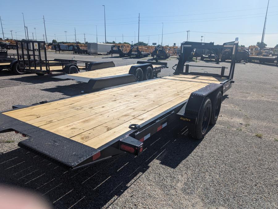 Big Tex 16TL 83" x 22 (16 + 6) Super Duty Gooseneck Tilt Bed Trailer Image 1