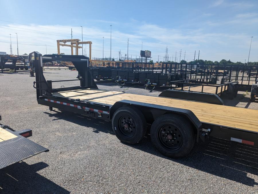 Big Tex 16TL 83" x 22 (16 + 6) Super Duty Gooseneck Tilt Bed Trailer Image 3