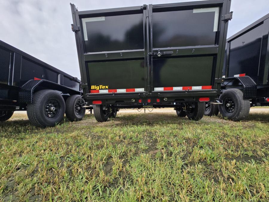Big Tex 14LX 14K CHANNEL TAND DUMP 83"x12 4 SIDES, BLACK, 6SIR Image 2